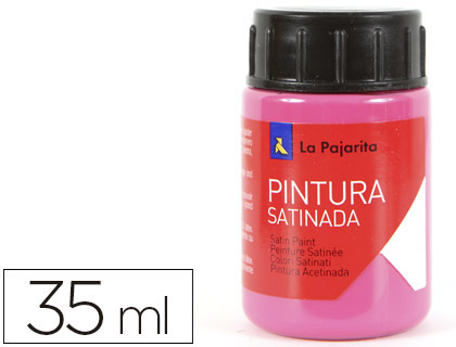 Pintura látex La Pajarita magenta 35ml.